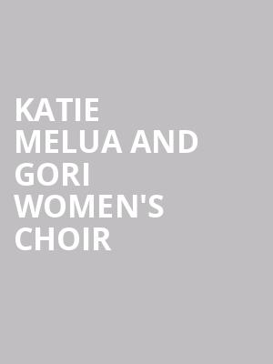 Katie Melua and Gori Women's Choir at Central Hall Westminster